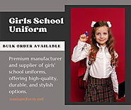 Girls School Uniform Manufacturer & Supplier