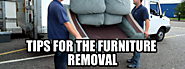 Tips for the Furniture Removal