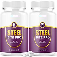 Steel Bite Pro Teeth Supplement for Teeth and Gum Repair Dental (120 Capsules) en 2024