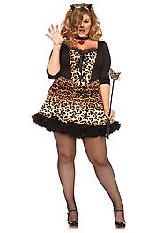 Sexy Plus Size Cat Costumes - HalloweenDivas.com