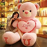 Giant Pink Teddy