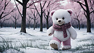 Snow Teddy Bear