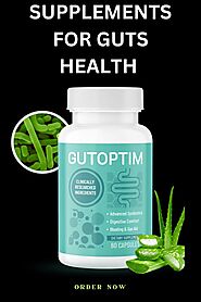 "GutOptim: Probiotic & Digestive Enzyme Supplement for Gut Health & Wellness"