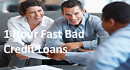 1 Hour Fast Bad Credit Loans- Desirable Money Help for People Suffering from Poor Profile