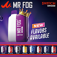 MR FOG SWITCH 5500 PUFFS *NEW FLAVORS* 5% NICOTINE DISPOSABLE VAPE