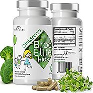 Mara Labs Broc Elite Kids | Broccoli Supplement w/Naturally Stabilized Sulforaphane Extract for Children | No Glyphos...