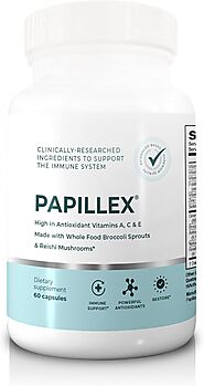 Dietary Supplement Tablets by Papillex - All Natural Immune Support - Immunity Defense - Best Immune System Booster -...