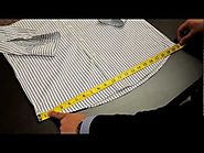 "How to measure the hip off a ready made shirt by Spier & Mackay "