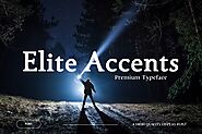 Elite Accents font (Free Download) - ArtQo