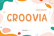 Groovia Font - An All Caps Font Duo - ArtQo