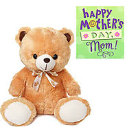 Teddy with Mothers Day Card