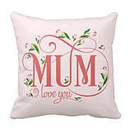 Love you mum cushion