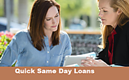 Same Day Quick Loans - Easily Solve Your Unavoidable Assessment With No Credit Check Facility