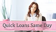 Quick Same Day Loans As Great Financial Relief For Unscheduled Monetary Expenses