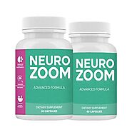 (2 Pack) Neuro Zoom Advanced Formula - Neuro Zoom Supplement - Neuro Zoom Pills (120 Capsules - 2 Month Supply)