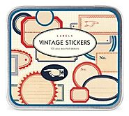 Cavallini Vintage 100 Plus Assorted Labels Stickers