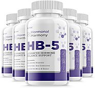 5 Pack HB-5 Hormone Balance Supplement, HB5 Hormonal Harmony Advance Hormone Balance Support, 5 Bottle Package, 5 Mon...