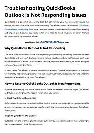 PPT - QuickBooks Outlook Is Not Responding: Troubleshooting PowerPoint Presentation - ID:13723769