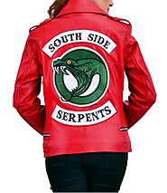 Cheryl Blossom Riverdale Southside Serpents Jacket Red - Belttalks