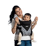 LittleBum Monochrome Shoulder Baby Carrier | Ergonomic & Comfortable Hip Seat Carrier