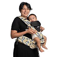 LittleBum Yellow Pyramid Hip Seat Baby Carrier – Ergonomic & Comfortable