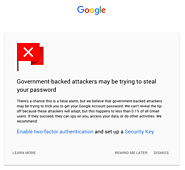 Google Tightened up Security for Gmail Account Users