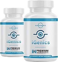 iGenics Eye Care, iGenics Advanced Eye Support Supplement 2 Pack