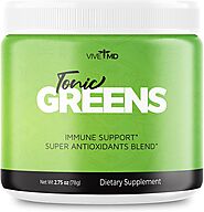 Tonic Greens Powder Vitamin Boost Supplement Official Formula - Natural Green Blend Energy Supplement Extra Strength ...