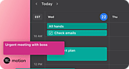AI Calendar | Meet Motion's AI Calendar Assistant (Try for Free)