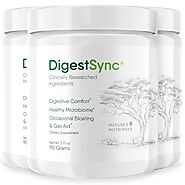 Nature’s NutriWave DigestSync Digestion Supplement for Gut Health - Natural Powder for Digestive Support, Bloating Re...