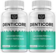 (2 Pack) DentiCore Advanced Oral Health Support Capsules, DentiCore Capsules, Denticore Reviews, Tooth and Gum Supple...