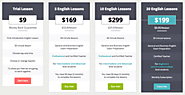 One-to-One Skype English Lessons Price - MyEnglishTeacher.eu