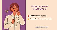 Adjectives That Start with J – AdjectivesThat