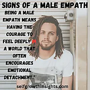 Signs of a Male Empath - Self Growth Insights