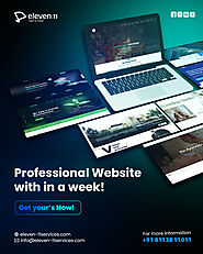 Get Your Professional Website in Just One Week!