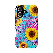 Bright Sunflower Pop Art - MagSafe iPhone Series Case – BOGO Cases