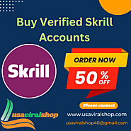 Buy Verified Skrill Accounts | Secure Online Payments