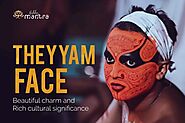 Theyyam Face: A Canvas of Tradition and Spirit