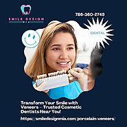 cosmetic dentist for veneers near me