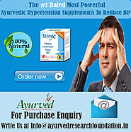 Ayurvedic Hypertension Supplements To Reduce BP By AyurvedResearchFoundation.in