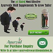 Ayurvedic HGH Supplements To Grow Taller By AyurvedResearchFoundation.in