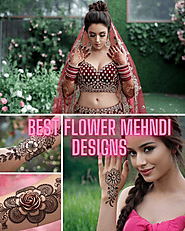 25+ Flower Mehndi Designs 🌸 Simple & Stunning for Any Event