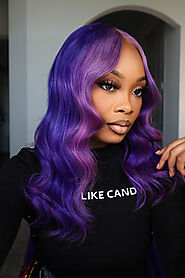 613 wigs can dye to purple wigs