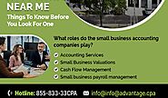 Small Business Accounting Firm Near Me- Things To Know Before You Look For One