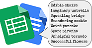 Control Alt Achieve: Random Writing Prompt Generator with Google Sheets