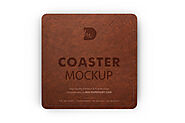 Coaster Mockup - Mockupdaddy