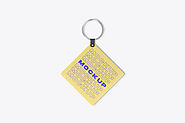 Keychain Mockup - Mockupdaddy