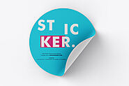 Sticker Mockup - Mockupdaddy