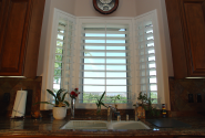 Noise Reducing Wooden shutters that help block sound