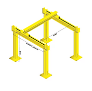 Freestanding Bridge Cranes | Standard and Custom Bridge Cranes